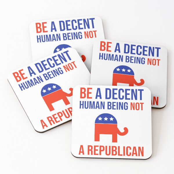 Item preview, Be not a Republican  designed and sold by Rachel the Artist .