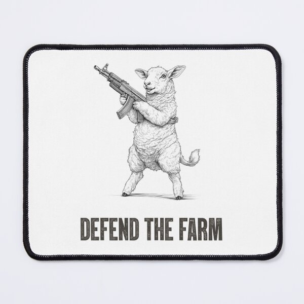 Item preview, DEFEND THE FARM - LAMB designed and sold by DefendNaturePDX.