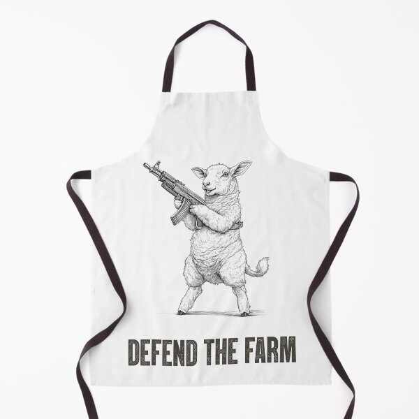 Item preview, DEFEND THE FARM - LAMB designed and sold by DefendNaturePDX.