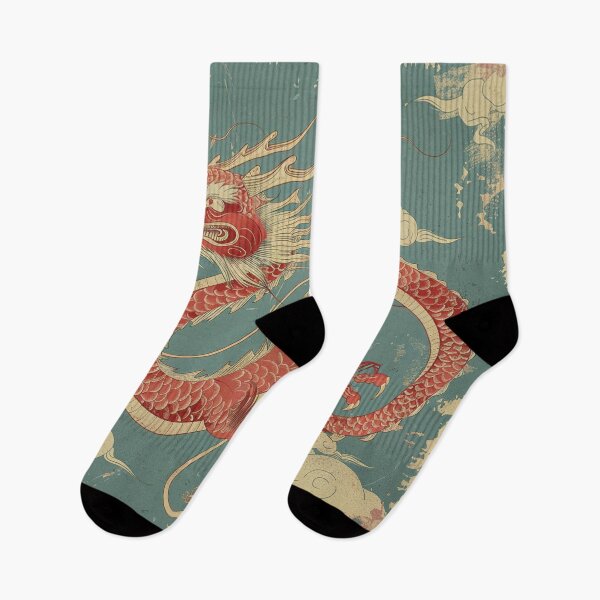 Item preview, Chinese Dragon Vintage Art 28 designed and sold by AstroRisq.