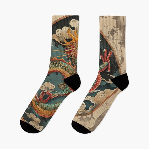Item preview, Chinese Dragon Vintage Art 29 designed and sold by AstroRisq.