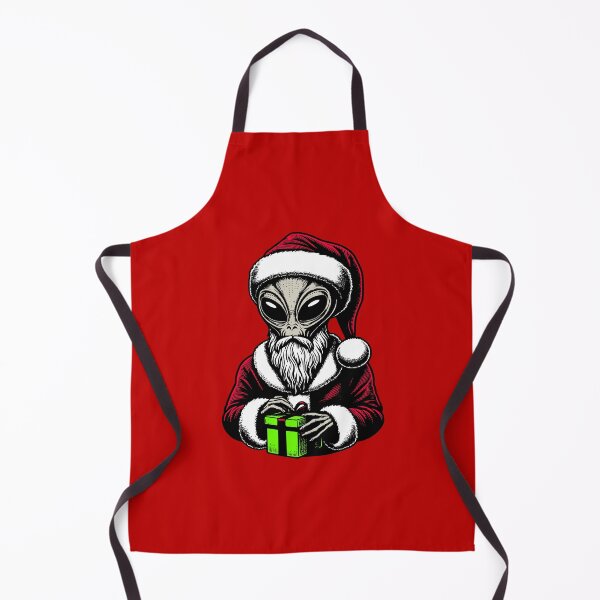 Item preview, Santa Grey Alien designed and sold by roswellboutique.
