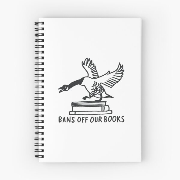 Item preview, Bans Off Our Books Hissing Goose designed and sold by Creature Speak.