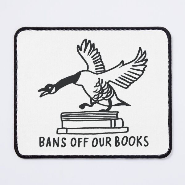 Item preview, Bans Off Our Books Hissing Goose designed and sold by Creature Speak.