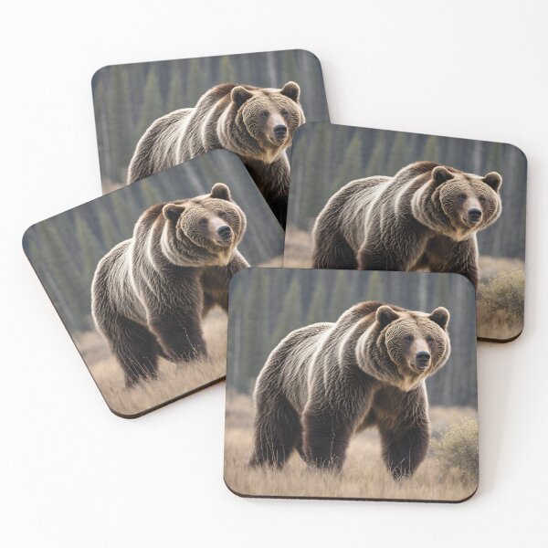 Item preview, Grizzly bear  designed and sold by Dougall5150.