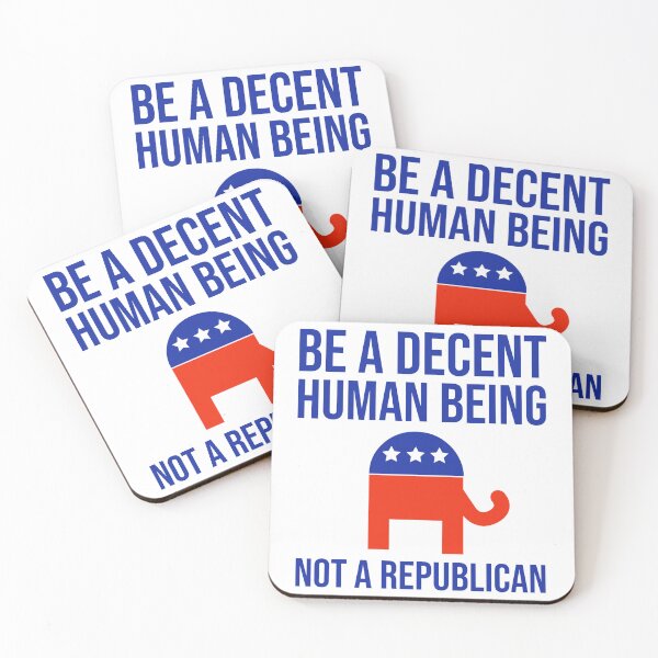 Item preview, Be a decent human being not a Republican  designed and sold by Rachel the Artist .