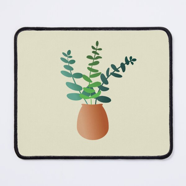 Item preview, Boho Pot with Eucalyptus Leaves designed and sold by zibziby.