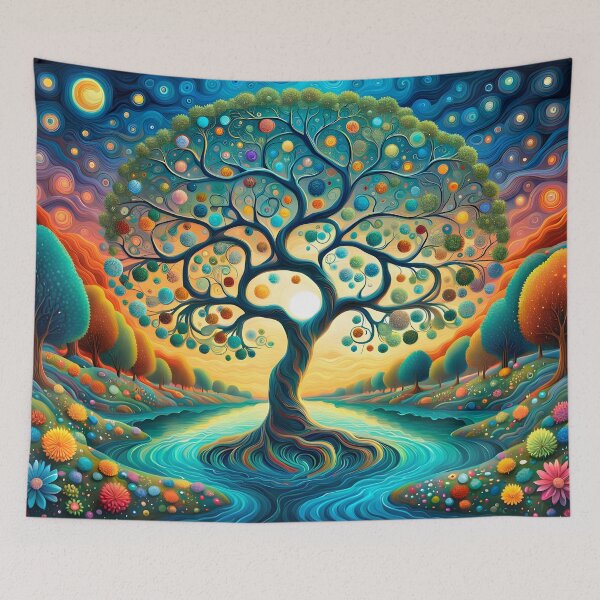 Item preview, Tree of life in Summer designed and sold by artedamensagem.