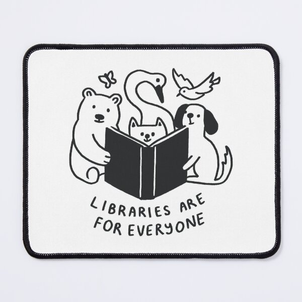 Item preview, Libraries are for Everyone designed and sold by Creature Speak.