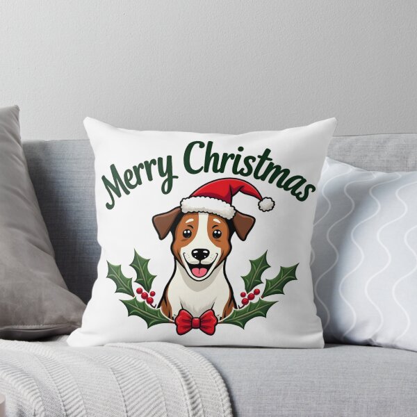 Item preview, Jack Russel Terrier Christmas designed and sold by MegzDesign.