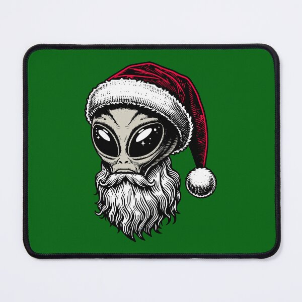 Item preview, Santa Grey Alien designed and sold by roswellboutique.