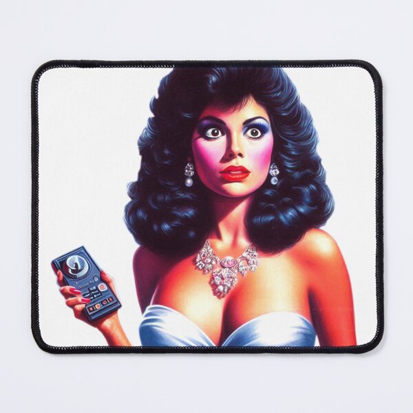 Item preview, Retro Scared Woman designed and sold by PulpVintage.