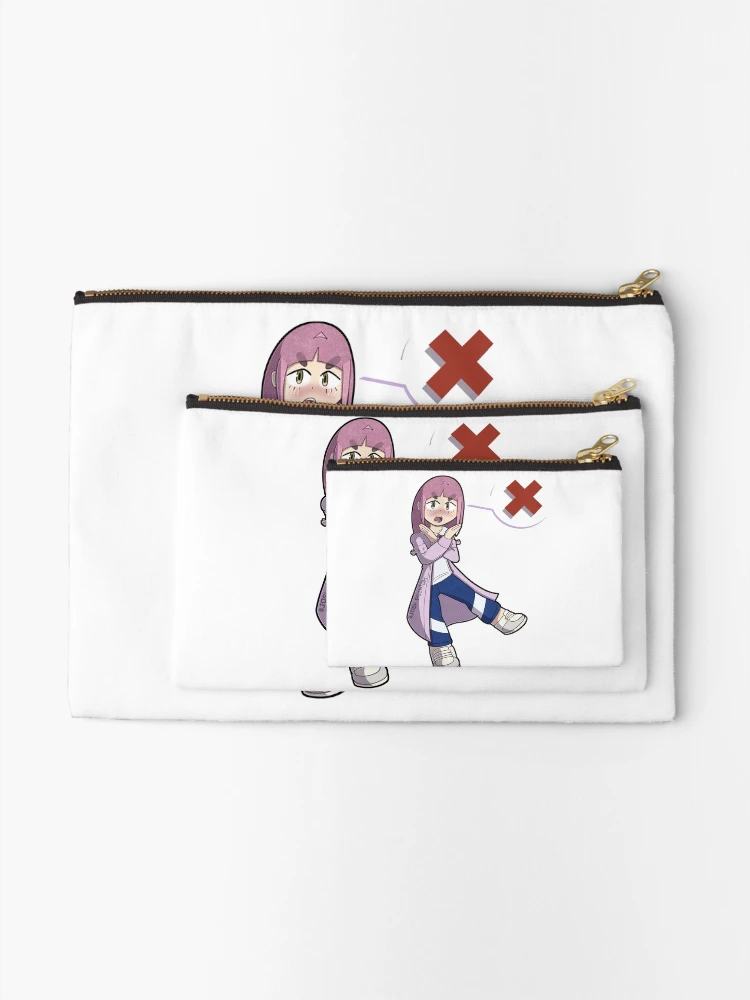 Thumbnail 2 of 4, Zipper Pouch, Negative Rizz designed and sold by JoshPointOh.