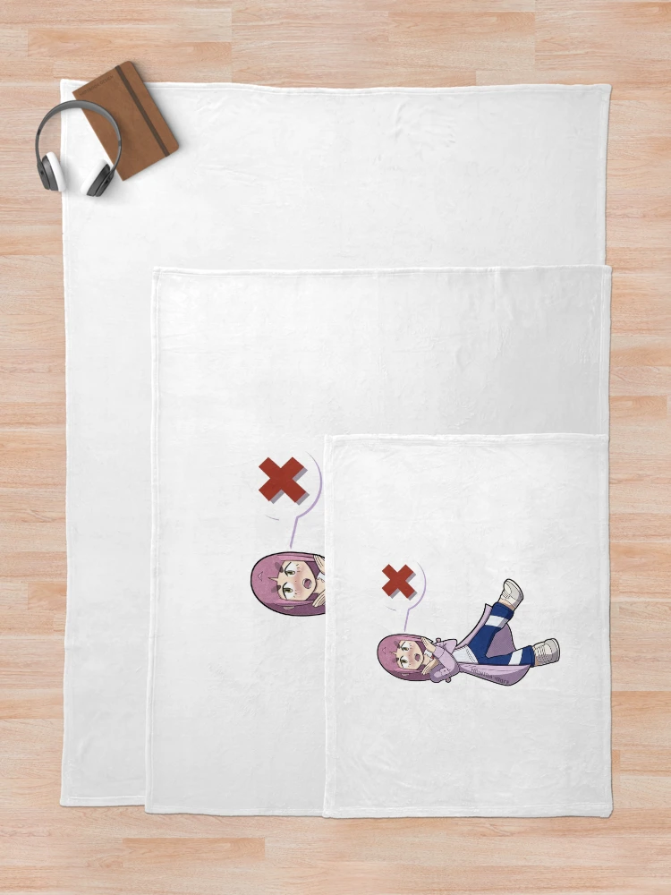 Thumbnail 5 of 6, Throw Blanket, Negative Rizz designed and sold by JoshPointOh.