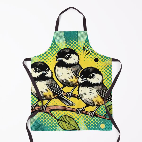 Item preview, Chickadee Trio - 1950s Comic Book Style Adventure Art designed and sold by PlasticAuto.