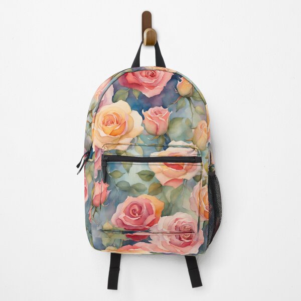 Item preview, Colorful Rose Flowers Watercolor Floral designed and sold by SeaStarAlex.