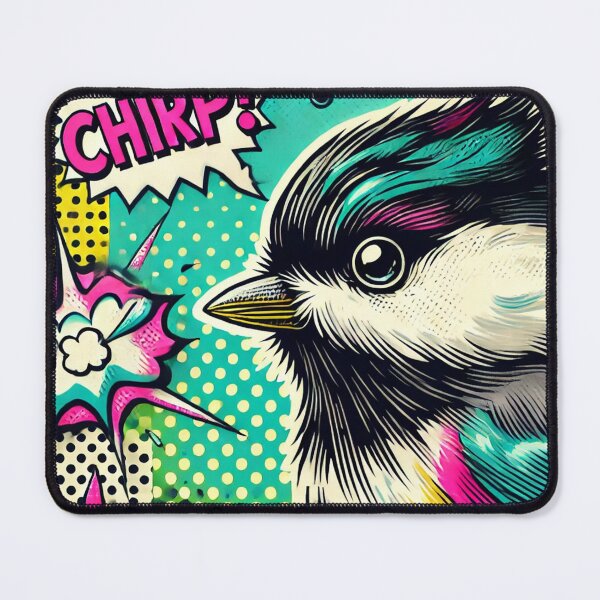 Item preview, Chickadee Trio - 1950s Comic Book Style Adventure Art designed and sold by PlasticAuto.