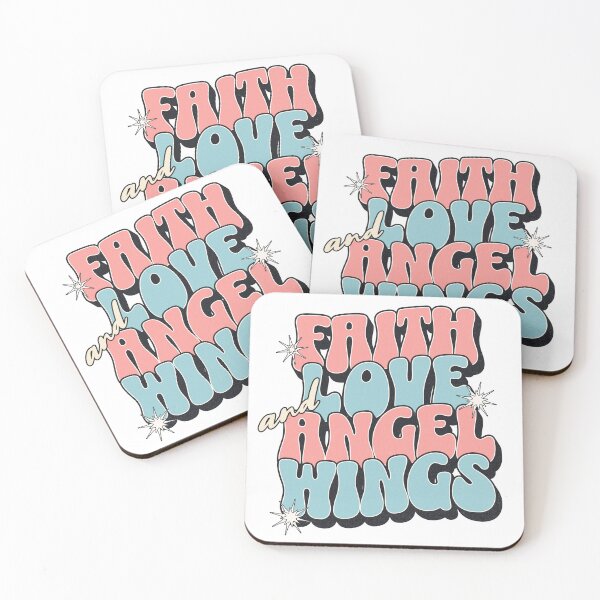 Item preview, Faith Love And Angel Wings designed and sold by DNRCD2020.