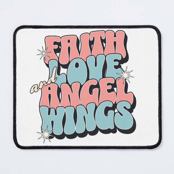 Item preview, Faith Love And Angel Wings designed and sold by DNRCD2020.