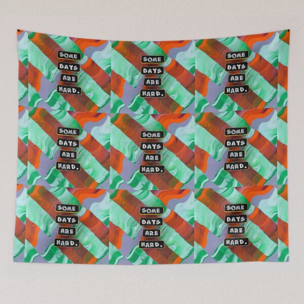 Item preview, Some Days Are Hard designed and sold by prunellaparsnip.