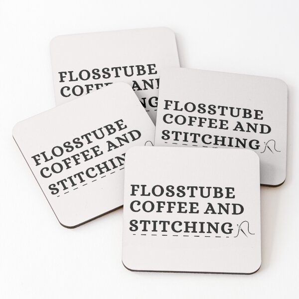 Item preview, Copy of Flosstube Coffee And Stitching - Cross Stitcher Stitching - Cross Stitch Lover designed and sold by Wiss2Arts.