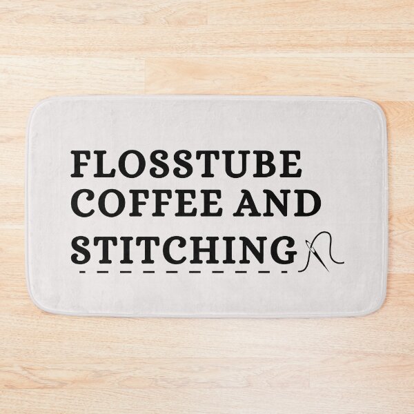 Item preview, Copy of Flosstube Coffee And Stitching - Cross Stitcher Stitching - Cross Stitch Lover designed and sold by Wiss2Arts.