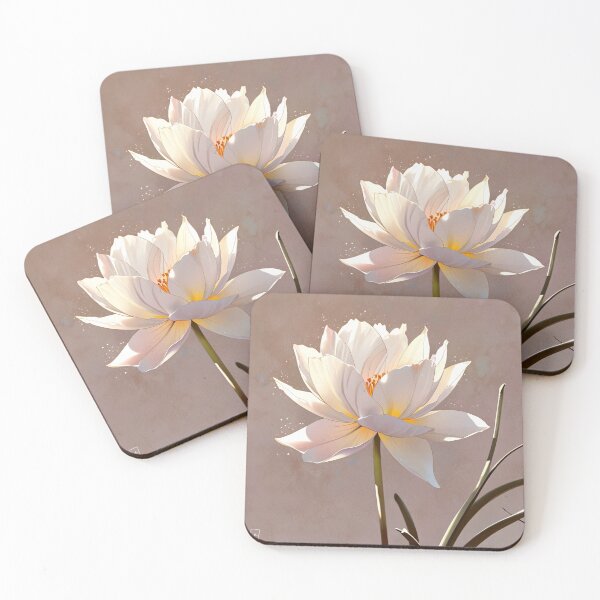 Item preview, White charming flower. designed and sold by PatDoArt.
