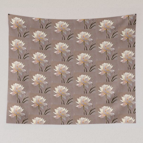 Item preview, White charming flower. designed and sold by PatDoArt.