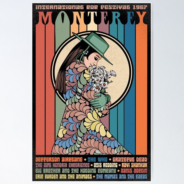 Item preview, Monterey International Pop Festival 1967 designed and sold by charlesgoins.