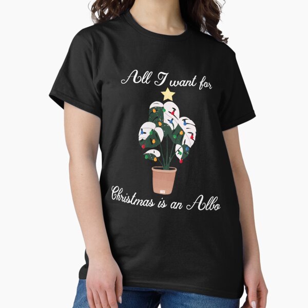 Vista previa del artículo con la obra «Todo lo que quiero para Navidad es un ALBO», diseñado y vendido por hutcha-li.