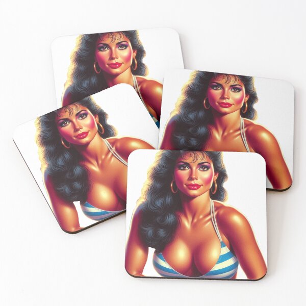 Item preview, 80s Hot Beach Woman designed and sold by PulpVintage.