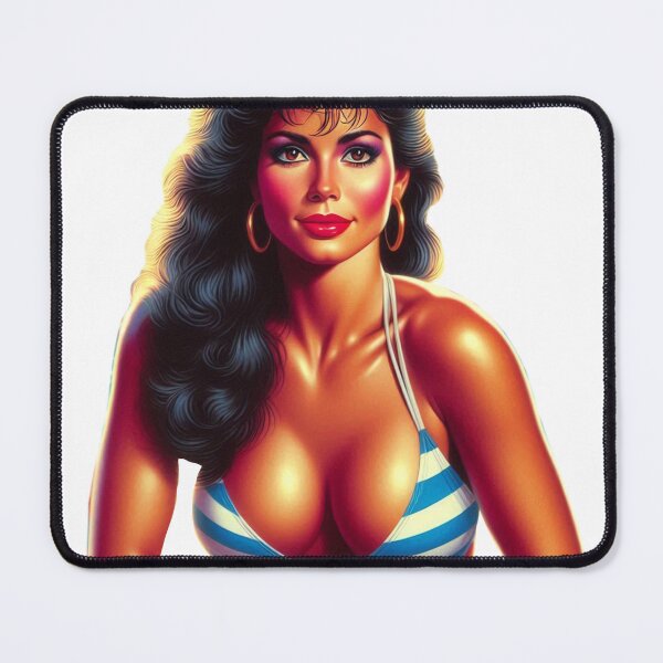 Item preview, 80s Hot Beach Woman designed and sold by PulpVintage.