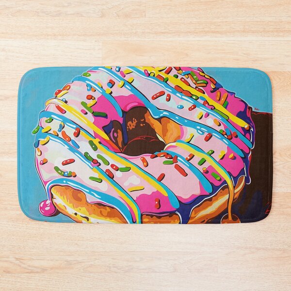 Item preview, Iced Donut Pop Art 1 designed and sold by AstroRisq.
