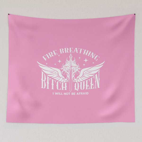 Item preview, Fire Breathing Bitch Queen designed and sold by Cosmic Lunatic.