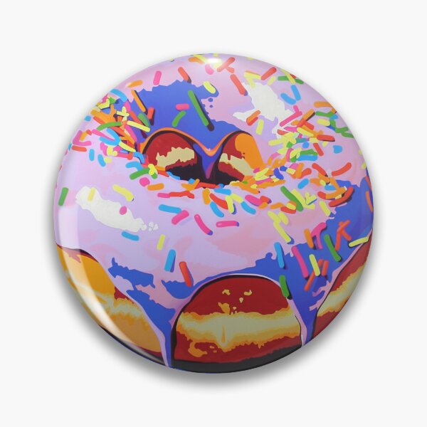 Item preview, Iced Donut Pop Art 2 designed and sold by AstroRisq.
