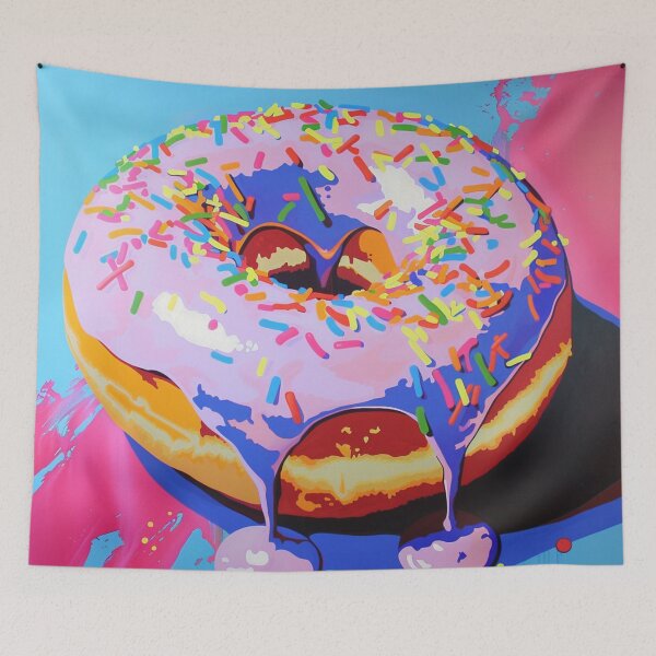 Item preview, Iced Donut Pop Art 2 designed and sold by AstroRisq.