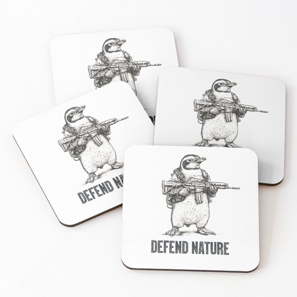 Item preview, DEFEND NATURE - PENGUIN designed and sold by DefendNaturePDX.