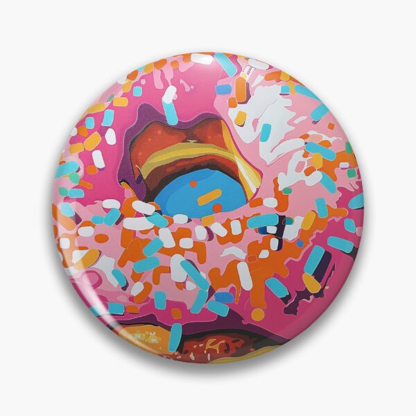 Item preview, Iced Donut Pop Art 3 designed and sold by AstroRisq.