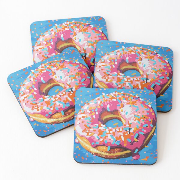 Item preview, Iced Donut Pop Art 3 designed and sold by AstroRisq.