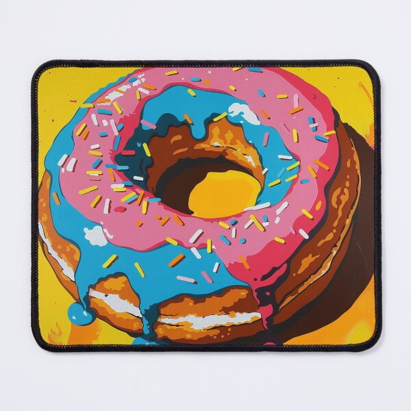Item preview, Iced Donut Pop Art 4 designed and sold by AstroRisq.