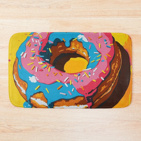 Item preview, Iced Donut Pop Art 4 designed and sold by AstroRisq.