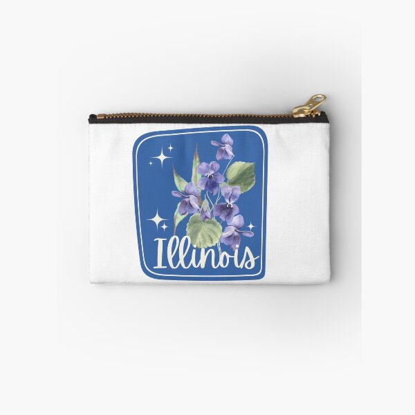 Artikelvorschau, Illinois State Flower Violet Klassisches T-Shirt Aufkleber entworfen und verkauft von ThinkNature!.