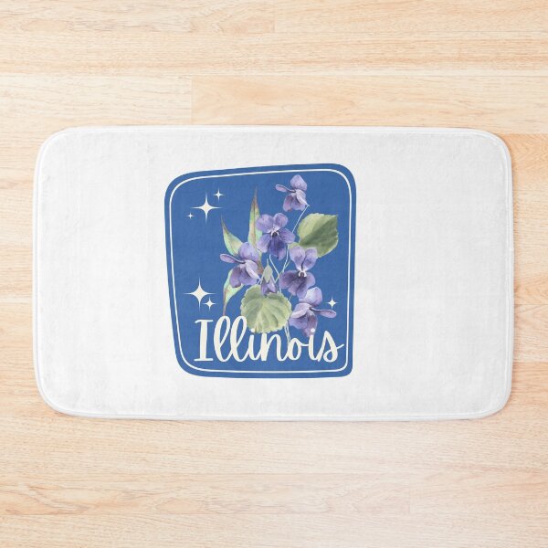 Artikelvorschau, Illinois State Flower Violet Klassisches T-Shirt Aufkleber entworfen und verkauft von ThinkNature!.