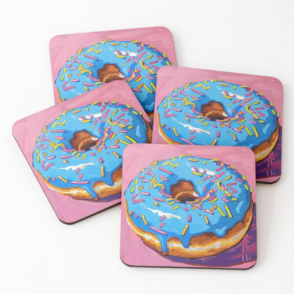Item preview, Iced Donut Pop Art 6 designed and sold by AstroRisq.
