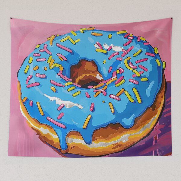 Item preview, Iced Donut Pop Art 6 designed and sold by AstroRisq.