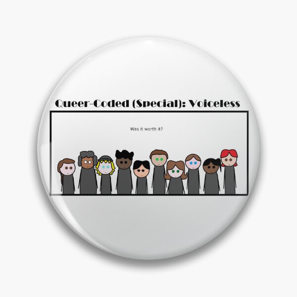 Item preview, Queer-Coded: Voiceless (Comic Panel) designed and sold by DisneyFanatic23.