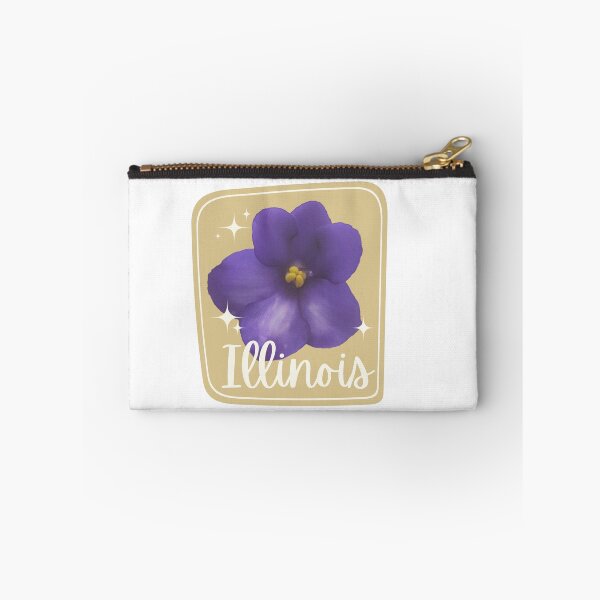 Artikelvorschau, Illinois State Flower Violet Klassisches T-Shirt Aufkleber entworfen und verkauft von ThinkNature!.