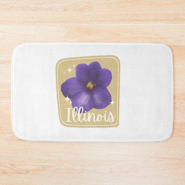 Artikelvorschau, Illinois State Flower Violet Klassisches T-Shirt Aufkleber entworfen und verkauft von ThinkNature!.