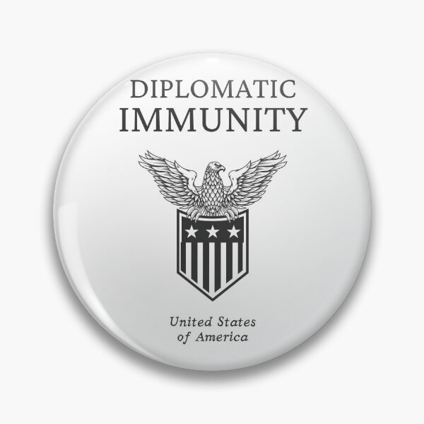 Item preview, USA Diplomatic Immunity  designed and sold by UNK-Fatigues.