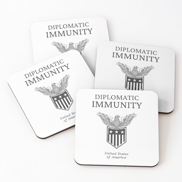 Item preview, USA Diplomatic Immunity  designed and sold by UNK-Fatigues.